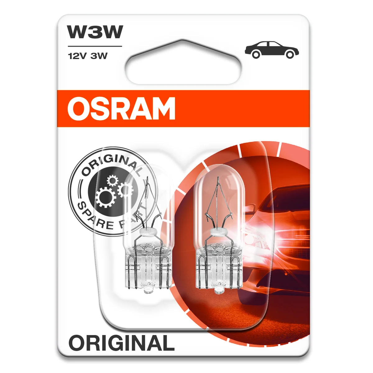 W3W 12V Hehkulamppu Osram 2-pack