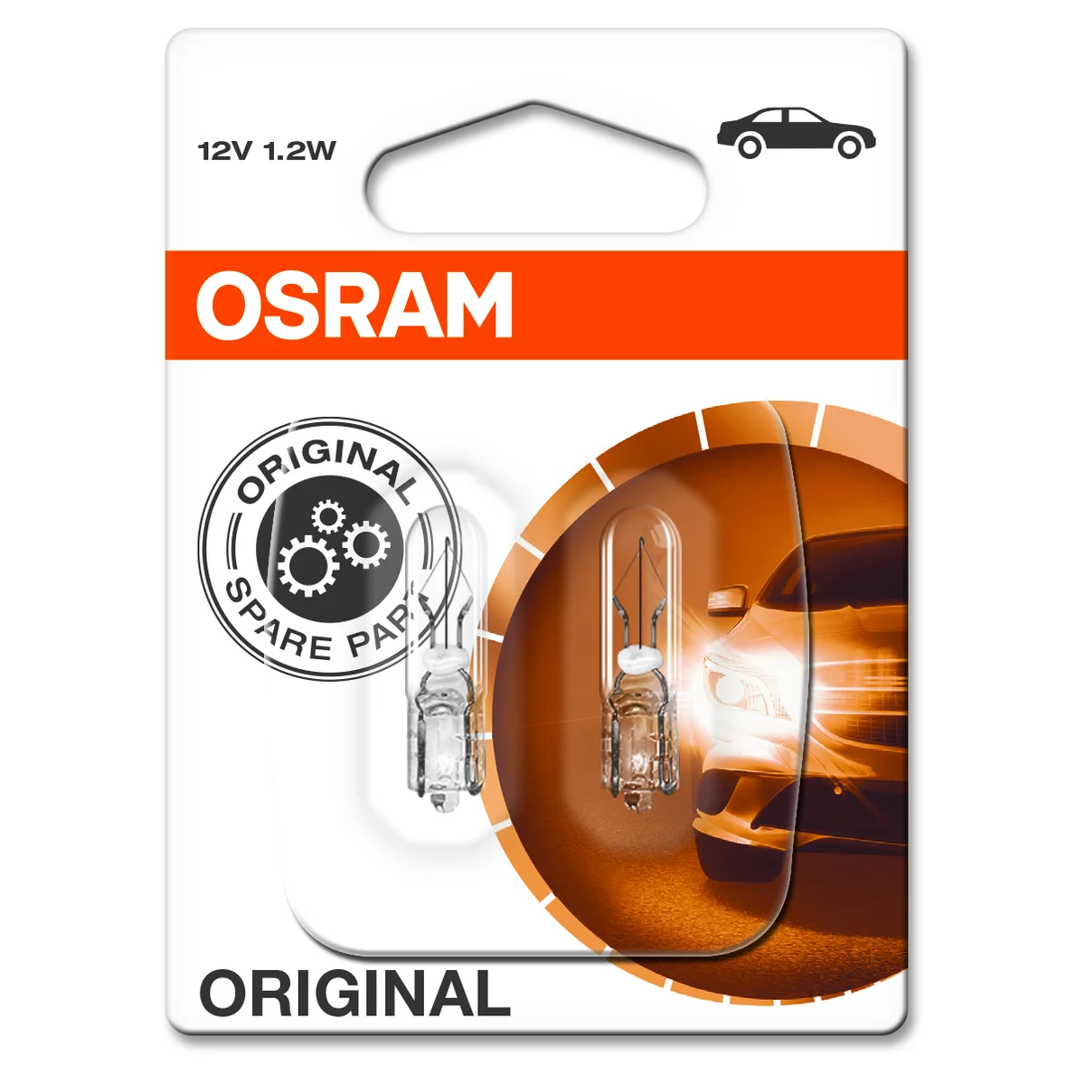 Valo W2W,1.2W 12V Osram 2-pack
