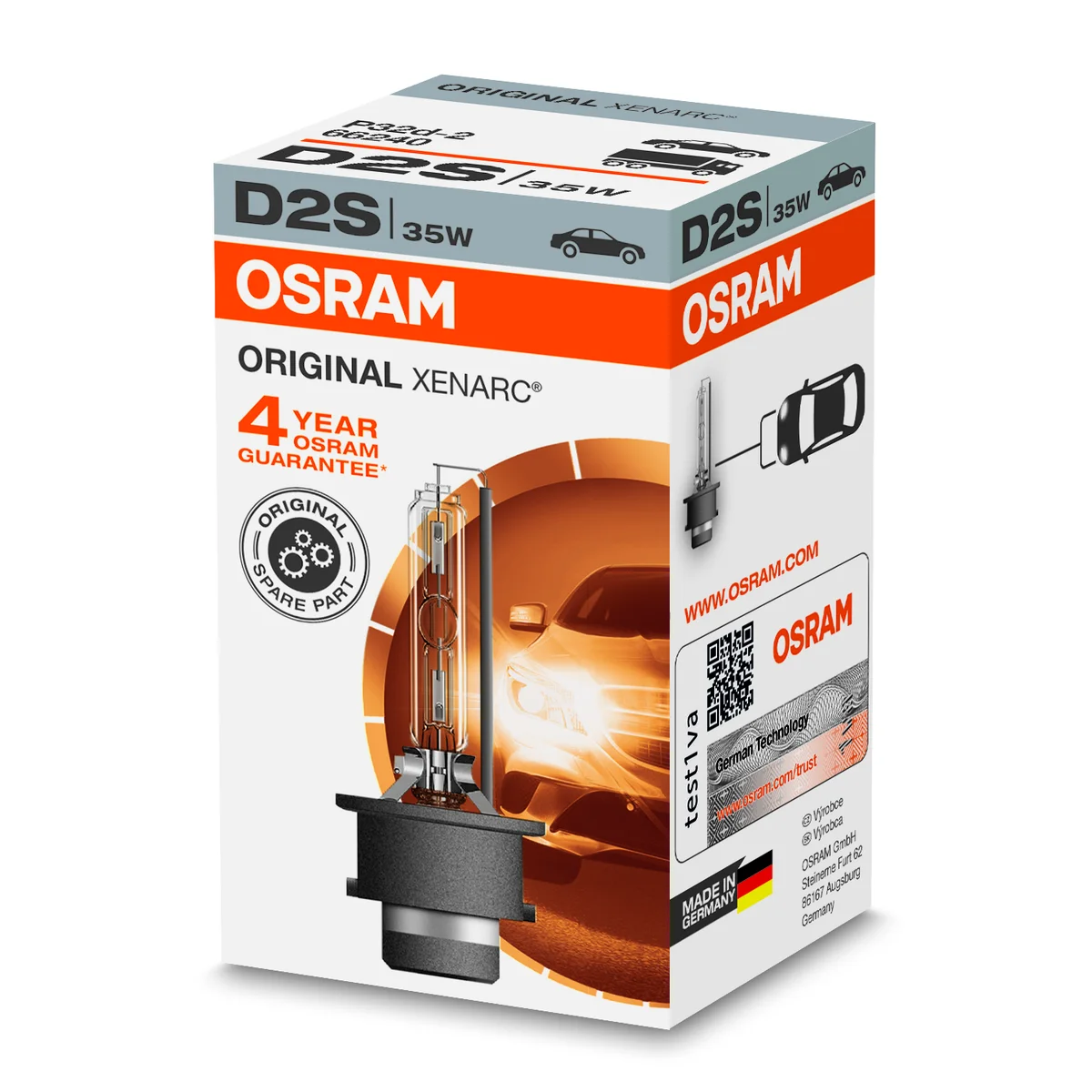 D2S Xenarc 35W, Osram Alkuperäinen
