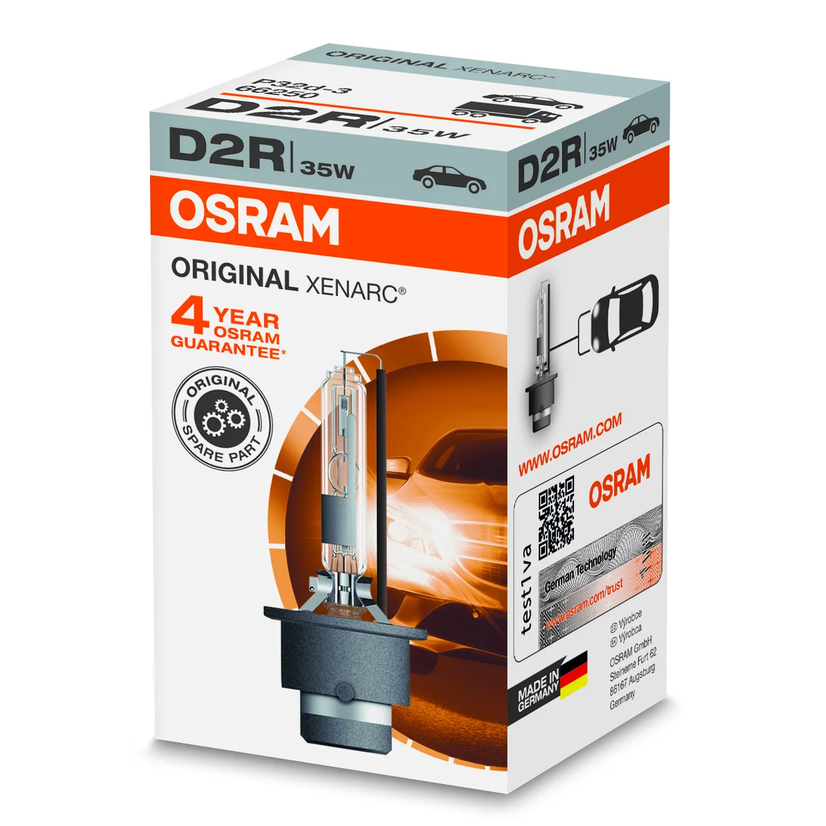 D2R Xenarc 35W, Osram Alkuperäinen