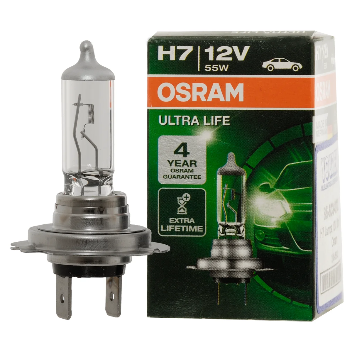 H7 Lamppu 12V, Ultra Life Osram