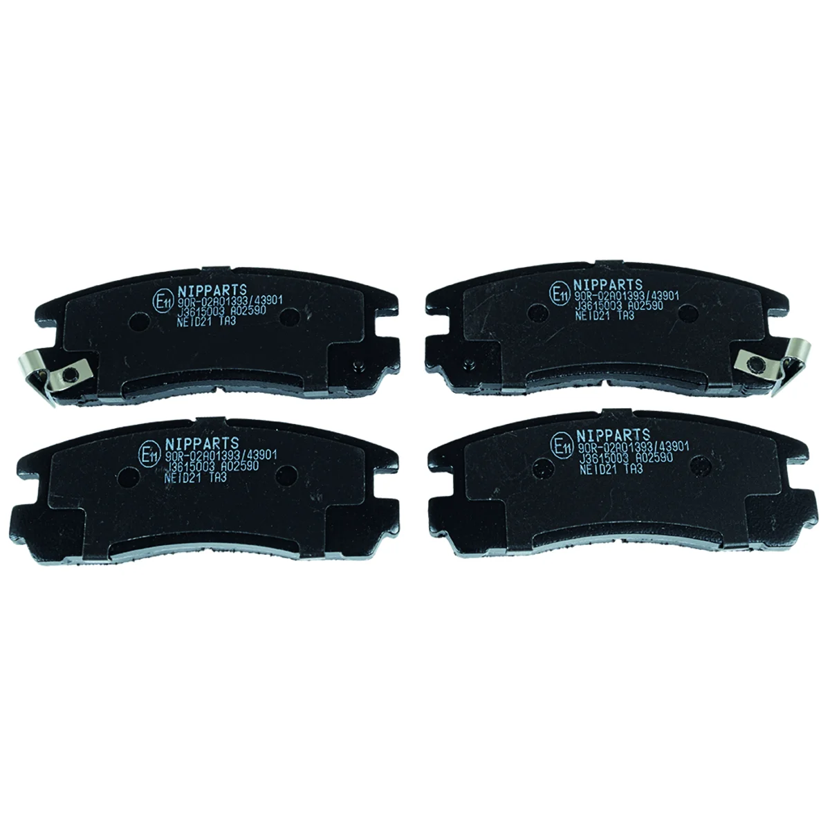 Jarrupalasarja, takakseli