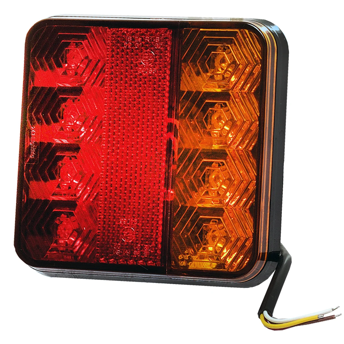 Takavalaisin LED 4 funktiota. 12V