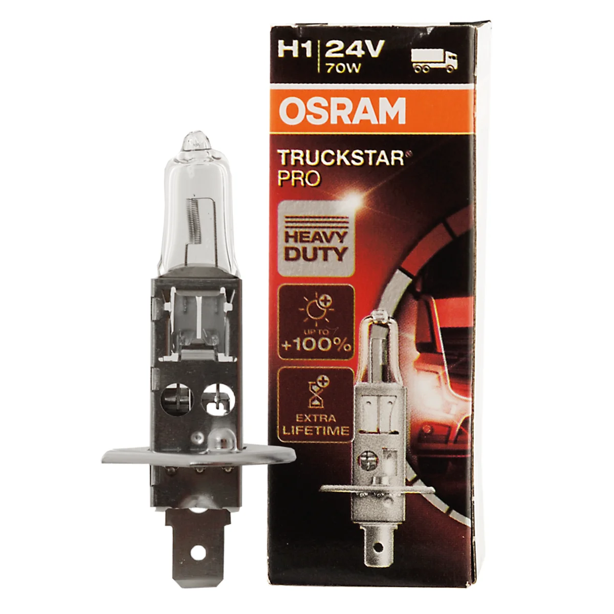 H1 Lamppu 24V-70W TruckstarPro