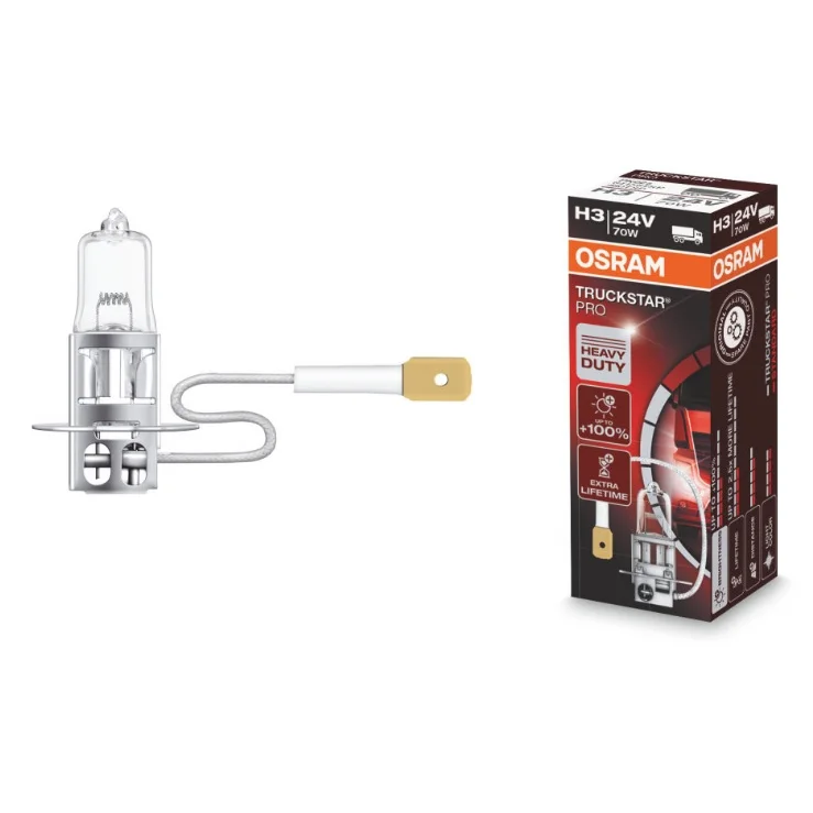 H3 Lamppu 24V-70W TruckstarPro
