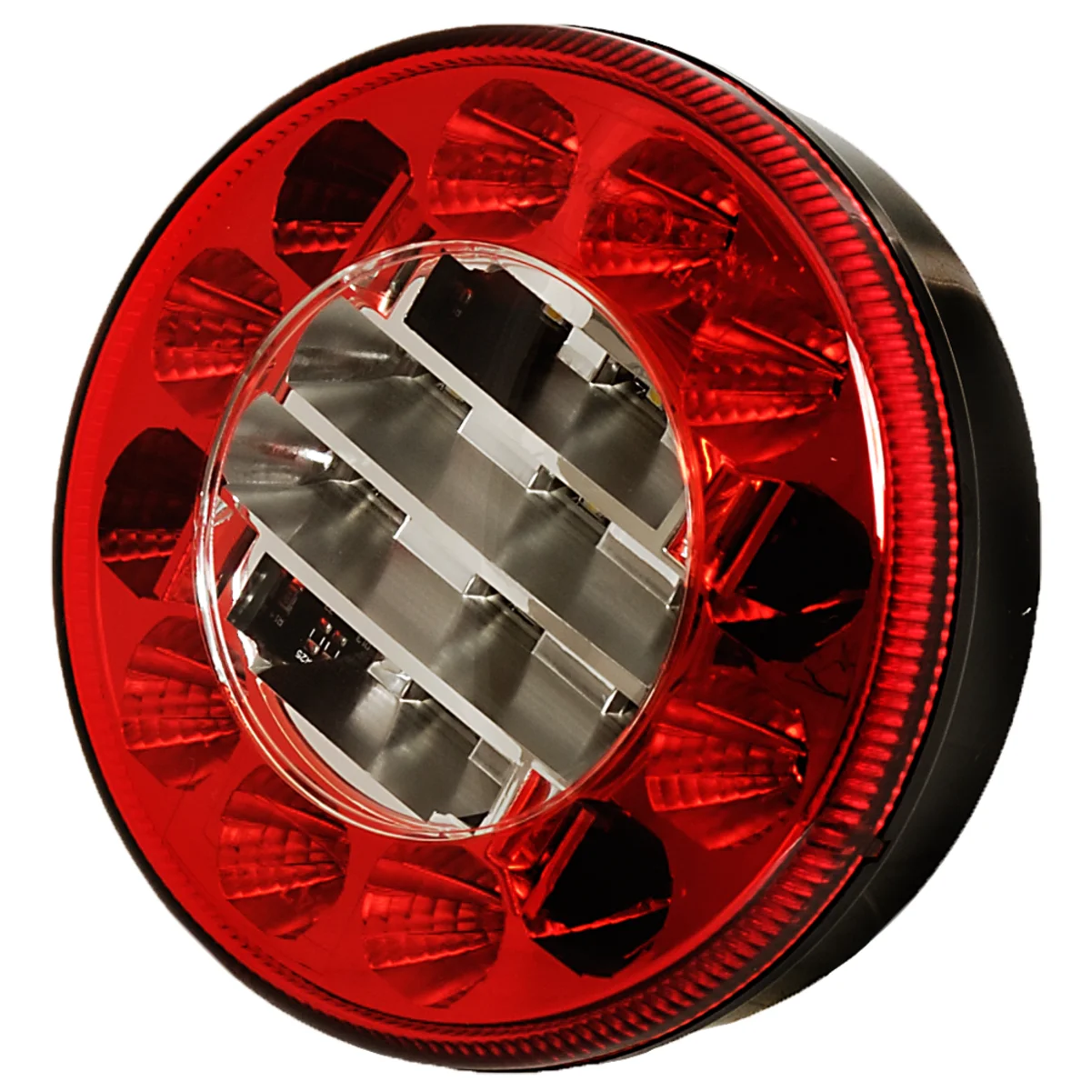 Pyöreä takavalo LED 2 kpl. 12/24V