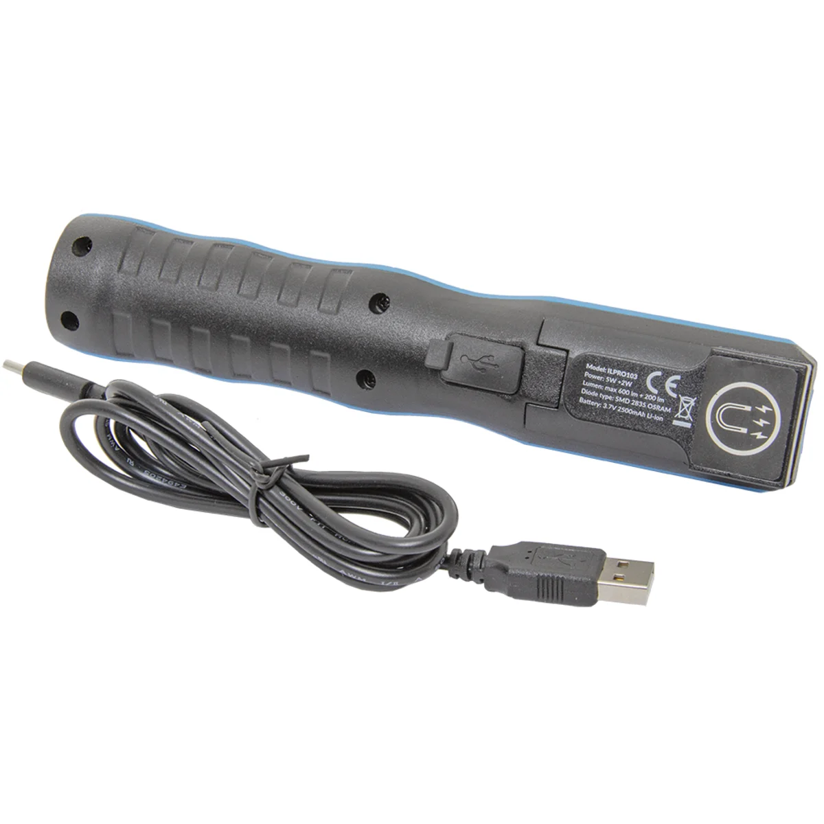 Tarkastusvalo LED 600 lumen.