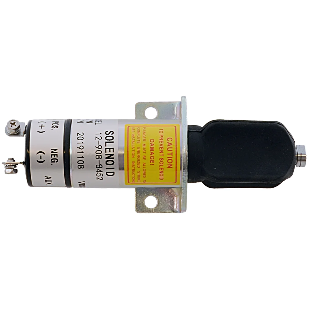Pysäytys-solenoidit 12V, 2 käämiä