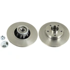 Jarrulevy taka-akselille, sarja kaksi kappaletta