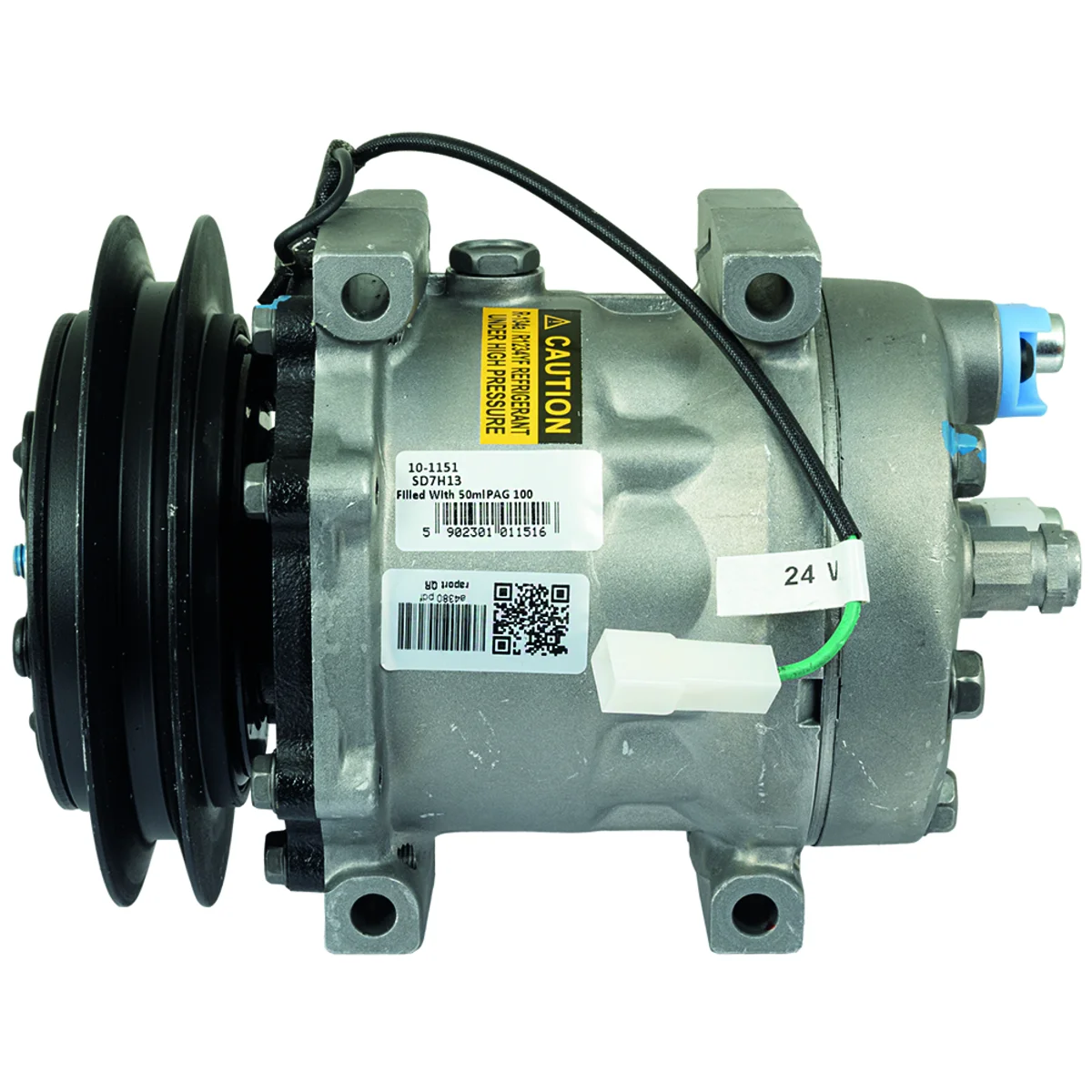 Ilmastointikoneen kompressori, yleinen Sanden, 24V