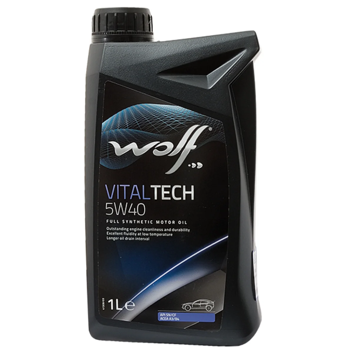 Moottoriöljy Wolf 5W-40, 1L