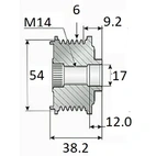 Vapaaohjain hihnalla. 6 uras