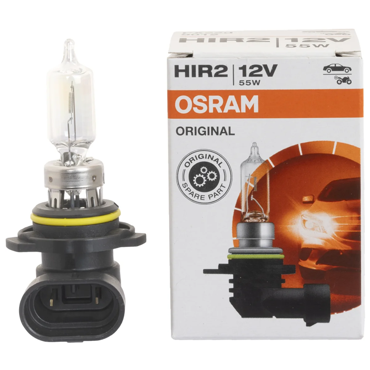 HIR2 Lamppu 12V-55W, Osram Alkuperäinen