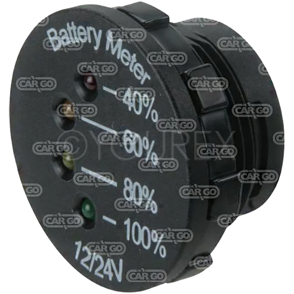 Akun merkkivalo 12V/24V, sisään