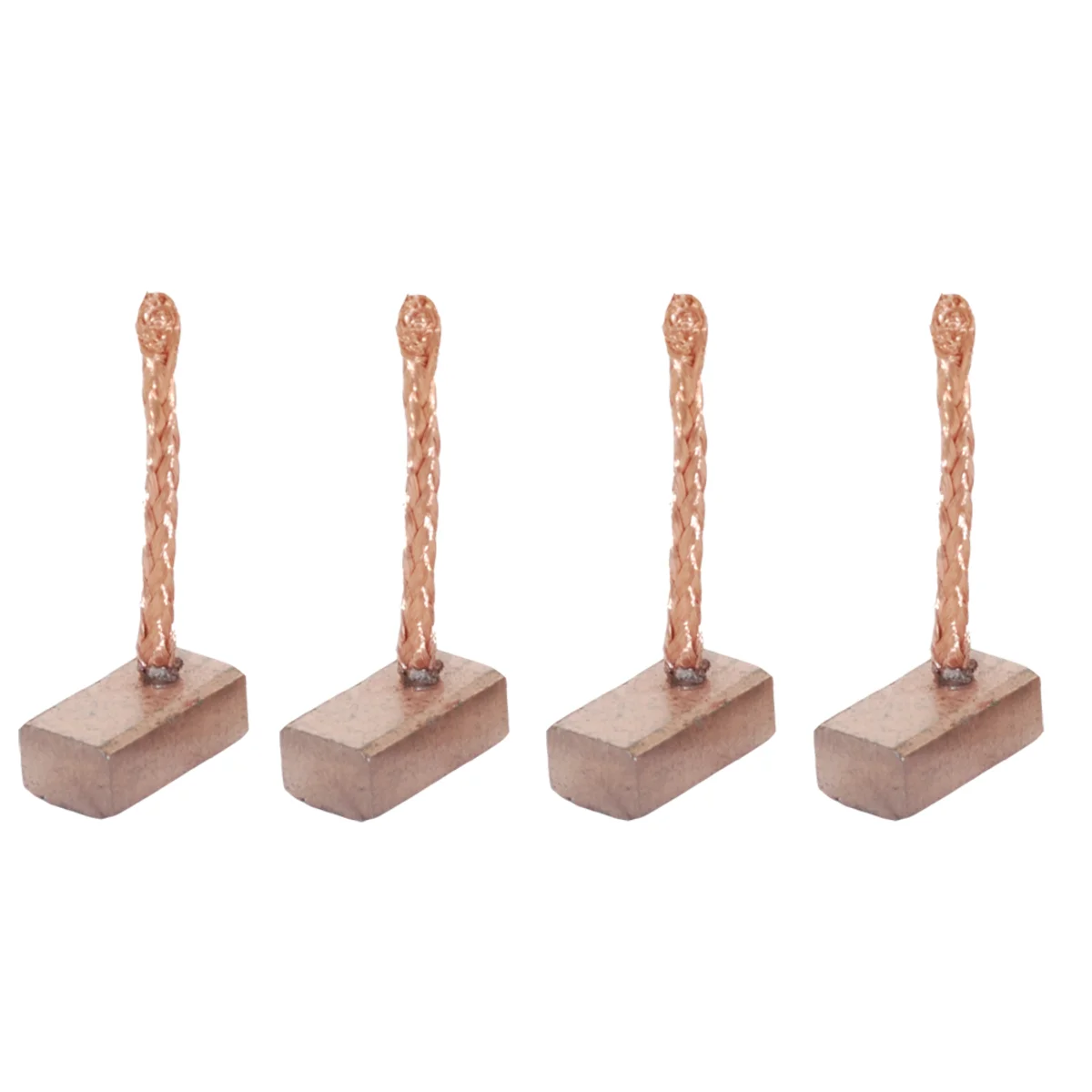 Hiiliharjasarja, 7x10x18mm, johdon kanssa