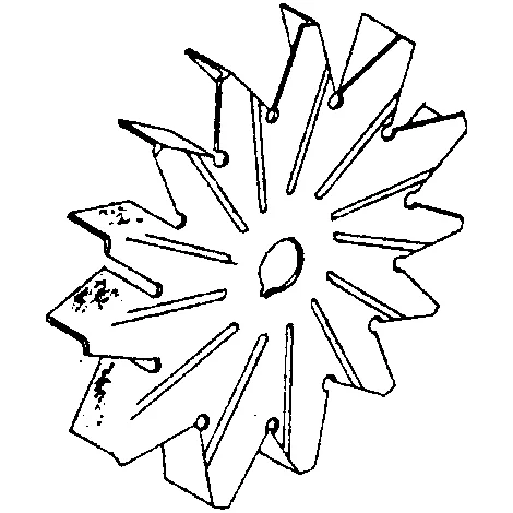 Tuulettimen siivikko 15x137, Marelli