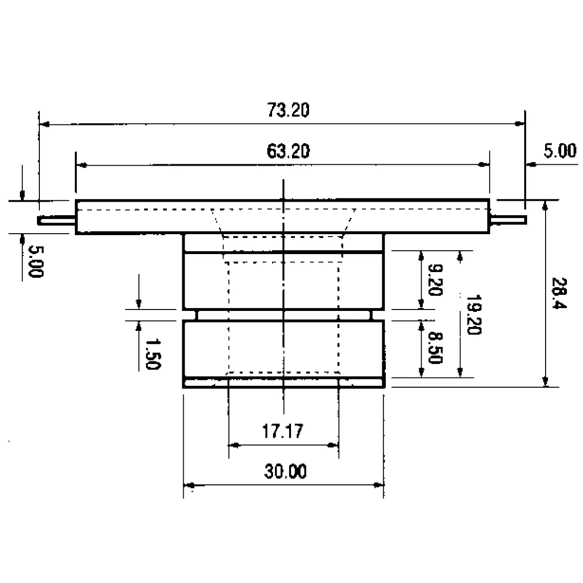 Liukurengas Valeo A13N sarja 17x30