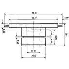 Liukurengas Valeo A13N sarja 17x30
