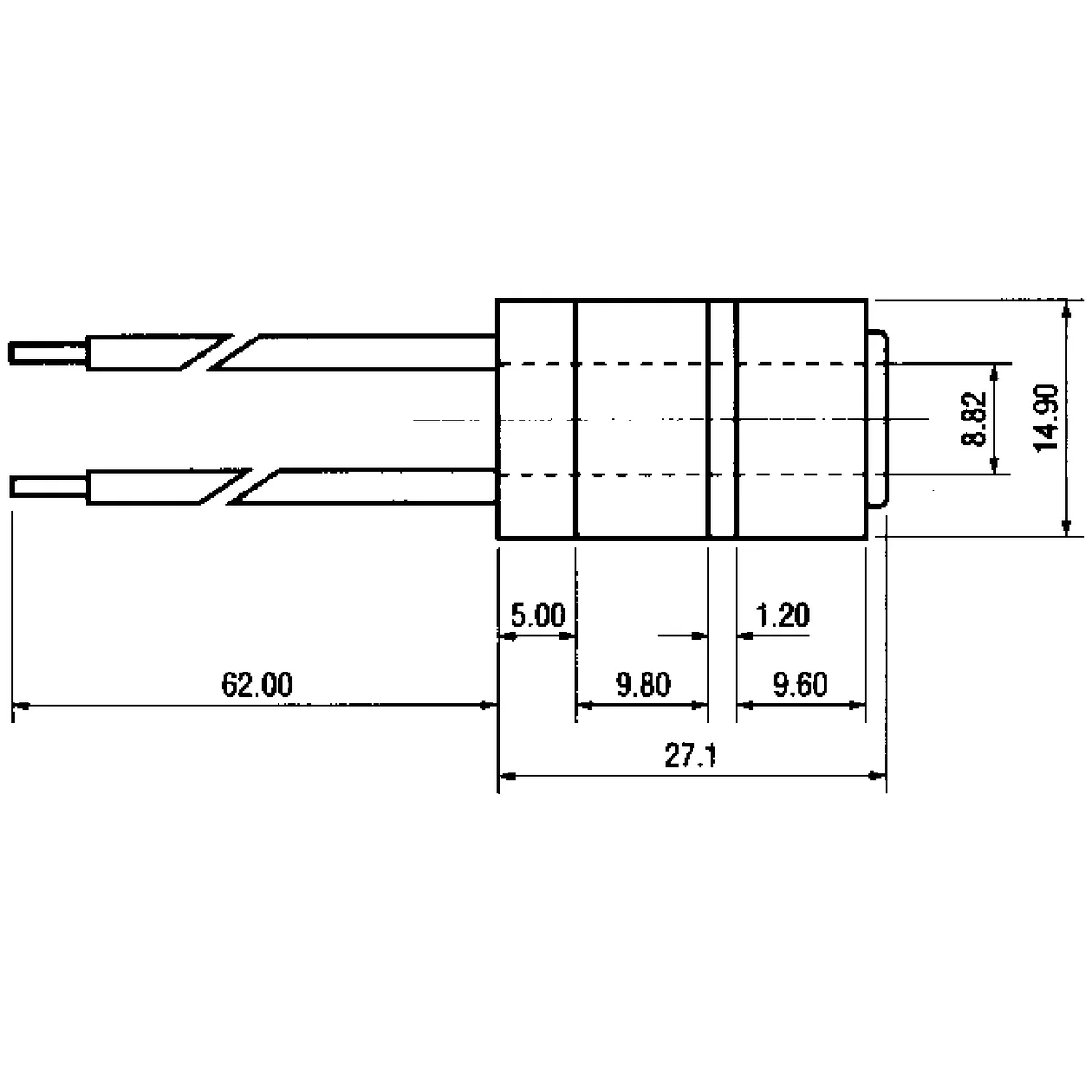 Liukurengas PR 8,8x14,9mm I/F
