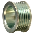 Hihnapyörä 17x50 mm, 6 uralla