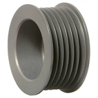 Hihnapyörä 17x50 mm, 6 uralla