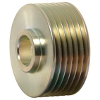 Hihnapyörä 17x55 mm, 6 urassa