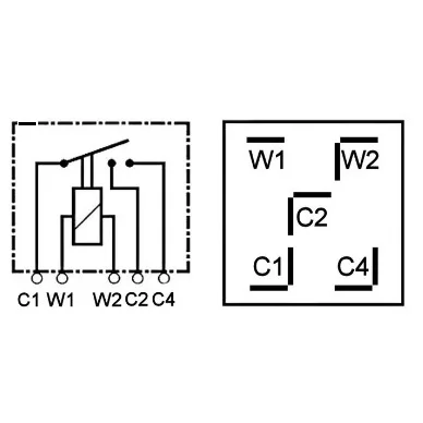 Rele 12V-20A