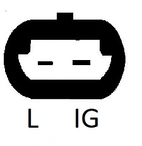 Laturi 12V-70A J.Deere varten
