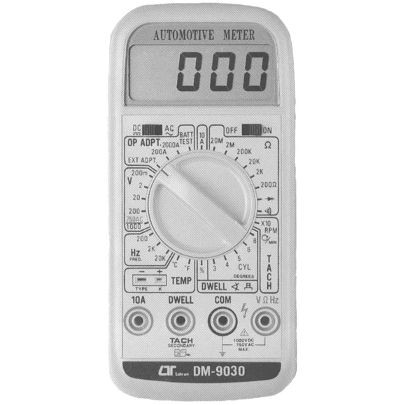 Auton digitaali testeri