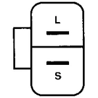 Jännitteensäädin Mits. A866X 23182