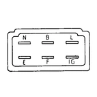 Mekaaninen jännitteensäädin (kuten VR-8000)