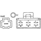 Säädin Mits. RLB-2220AS