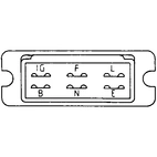 Jännitteensäädin Mits. RQB-2220D2