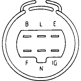 Jännitteensäädin 12V, ND 026000-4070