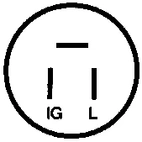 Jännitteensäädin ND 126000-0430, Honda