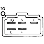 Jännitteensäädin 026000-1670, 24V