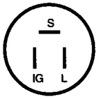 Jännitteensäädin ND 126000-1260, 12V
