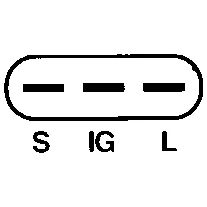 Jännitteensäädin ND 126000-1870, 12V