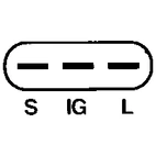 Jännitteensäädin ND 126000-1870, 12V