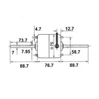 Kupeilmanvaihtokone 24V Universaali