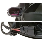 Jäähdyttimen tuuletin moottori Audi A4, 95>