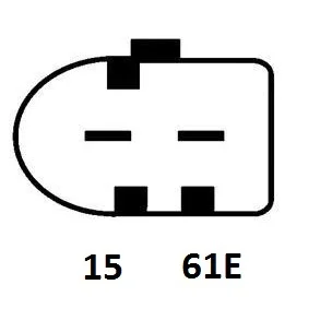 BMW 7(E38) Laturi 12V-150A Vesijäähdytys