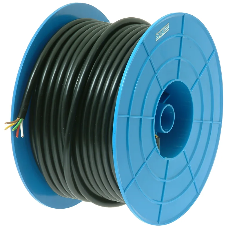 V tapedti 5x1,5 mm² x 50 m / L. Musta