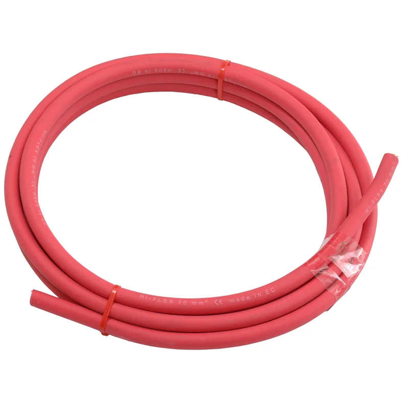 Johtosarja 1x70mm² x 5m/Punainen