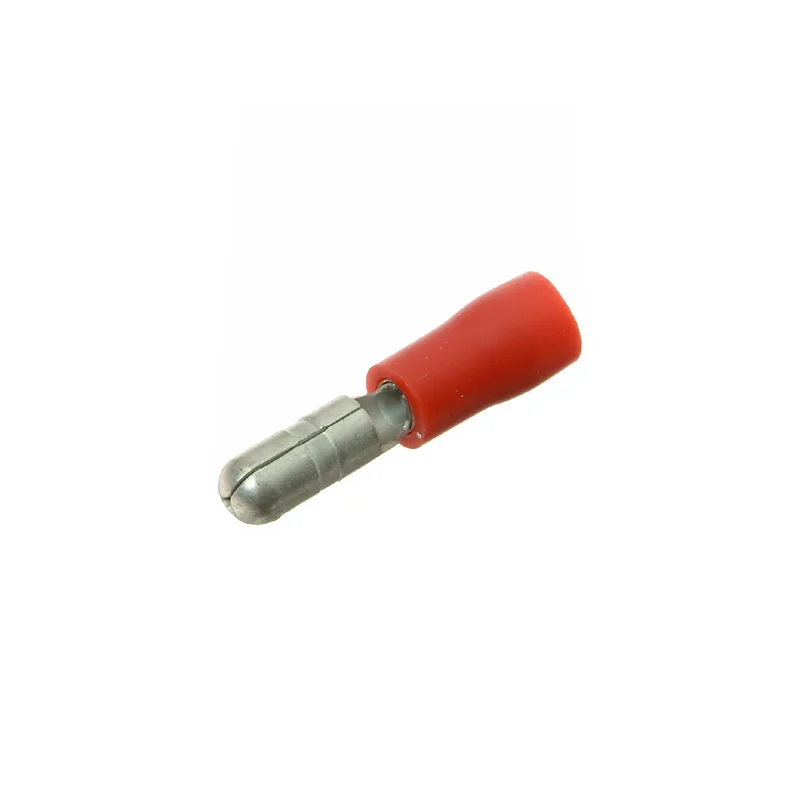 Pyöreähehkutulppa punainen, 4 mm, 100 kpl