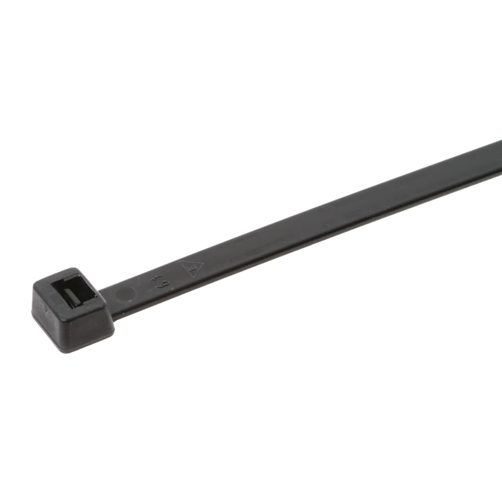 Musta kiinnityskumi 365x7,8mm, 100 kpl