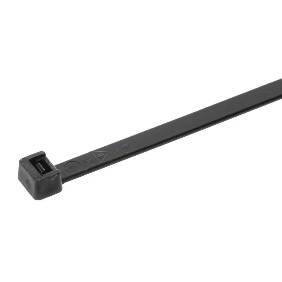 Vihreä nauhakaapeli musta 300x7.8mm, 100kpl