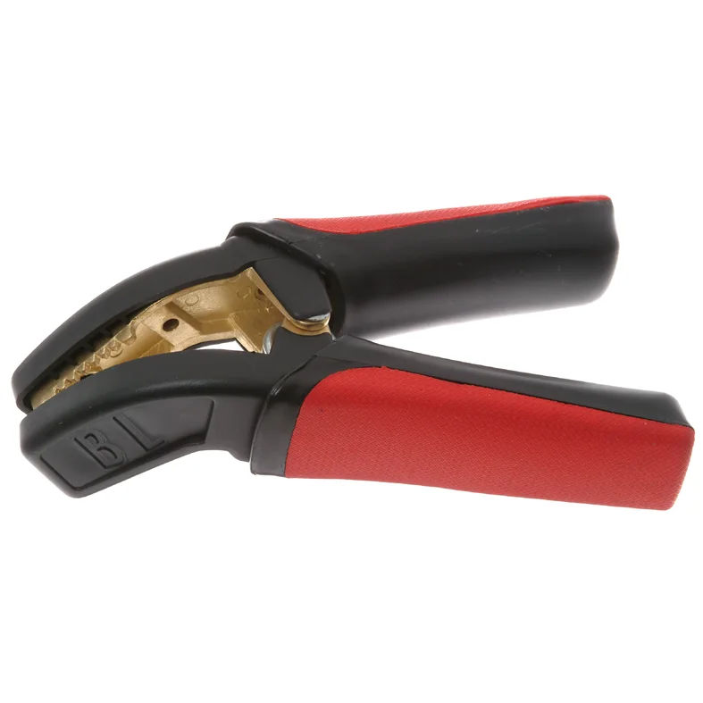 Akku pidike, vas. 500A, musta