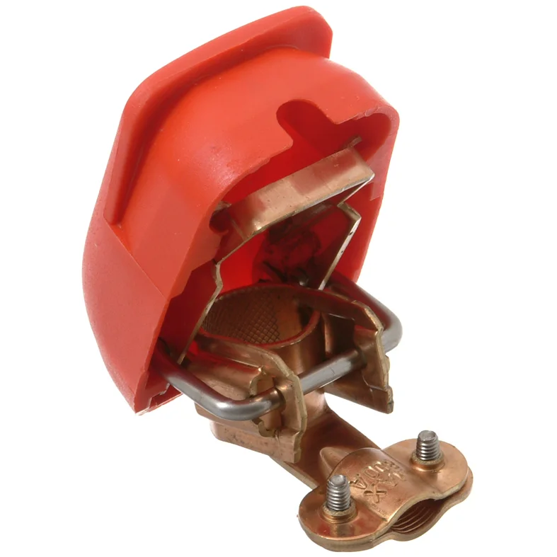 Akunpolesuoja pikaliitin, punainen