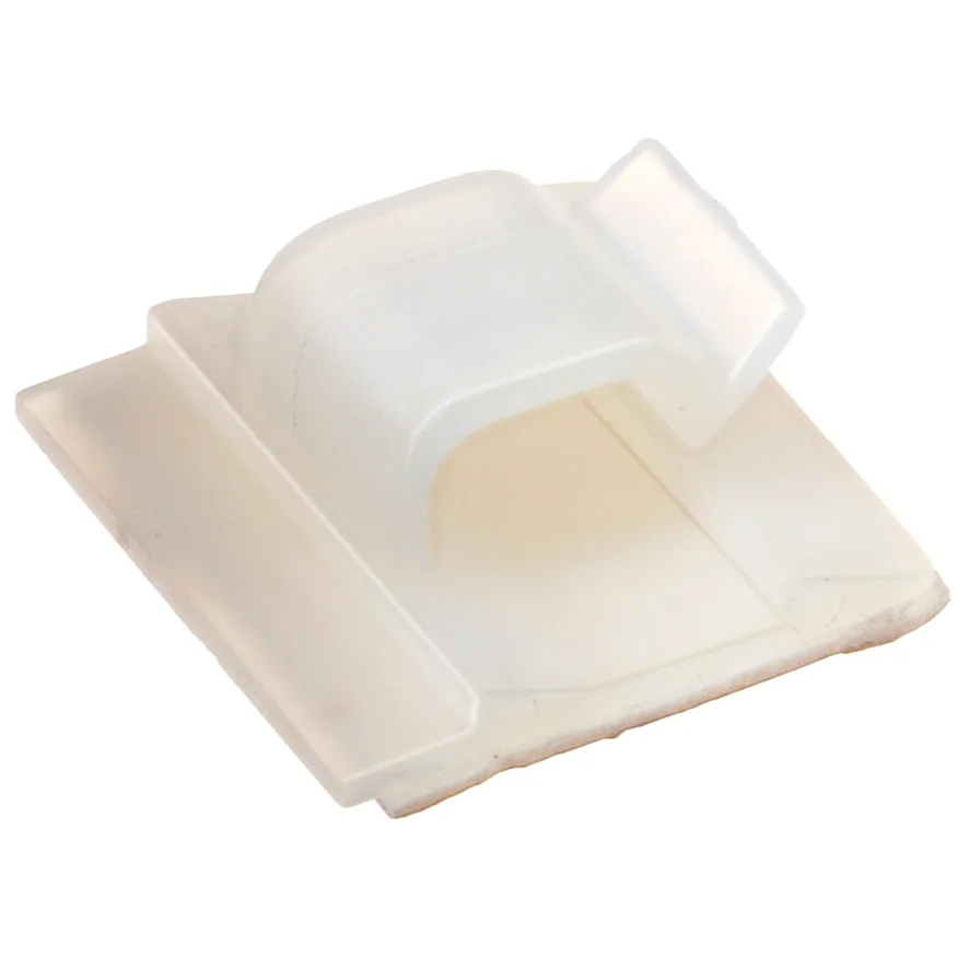 Kaapelin kiinnitin itsekiinnittyvä, 8 mm, 100 kpl